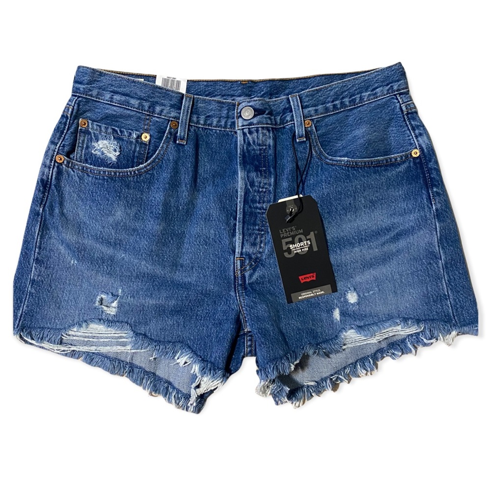 501 High Rise Shorts